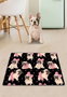Conceptum Alfombrilla para Gatos Lujoso Multicolor 40 x 60 cm